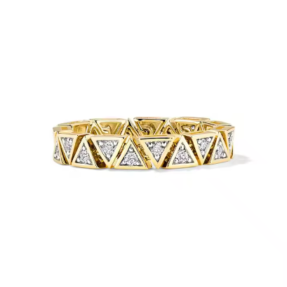 Pyra Diamond Tennis Ring