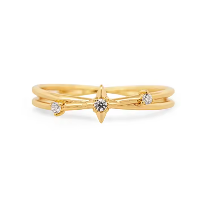 Cross Star Ring