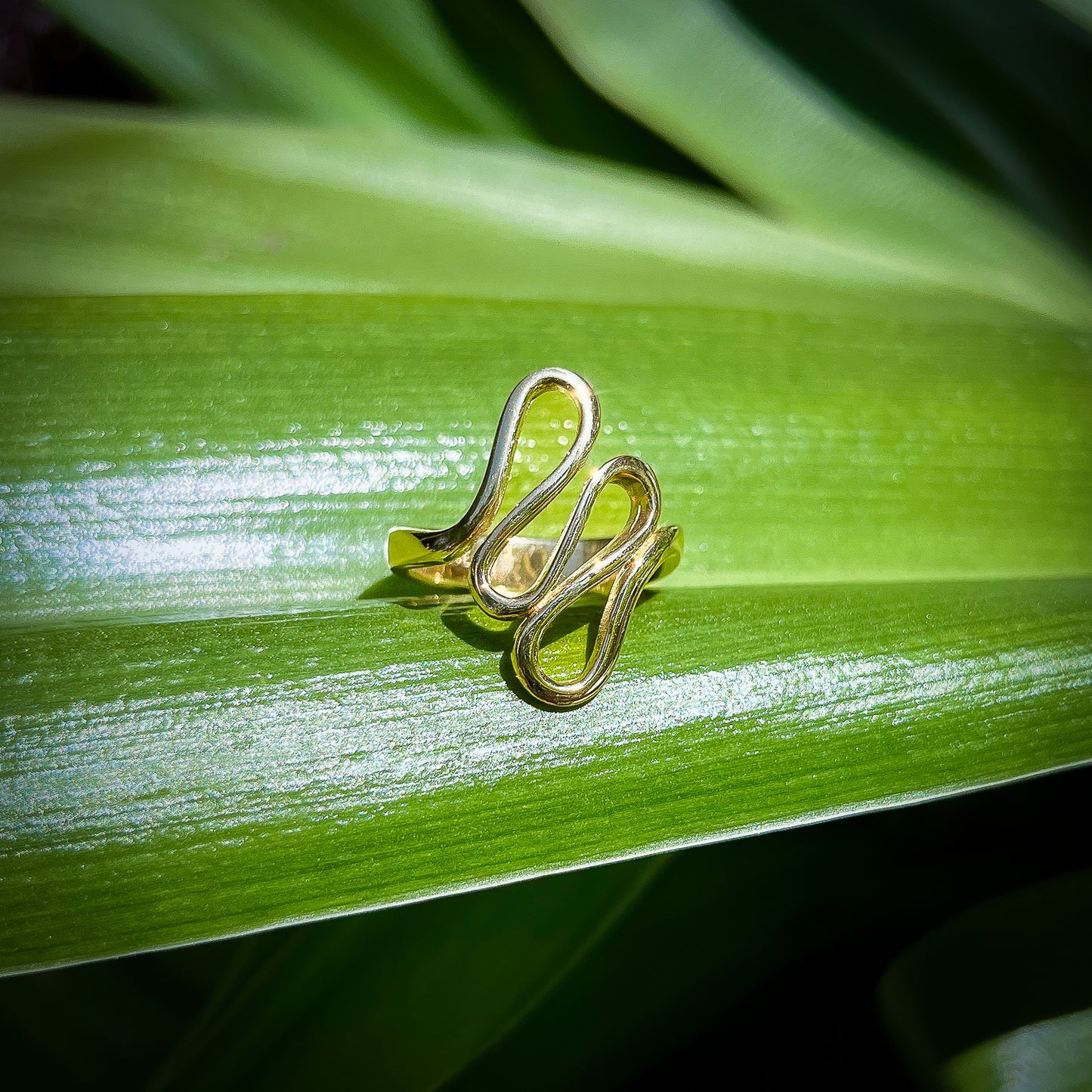 Ripple Gold Ring