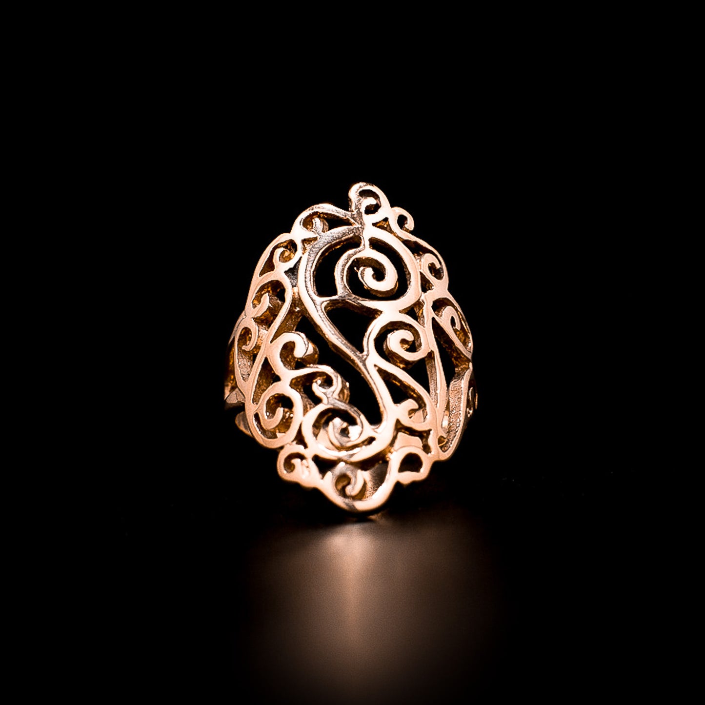 Filigree Gold Ring